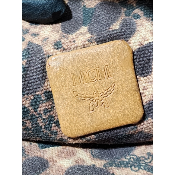 MCM Brown and Pink Geometric Tote - Picture 7 of 13